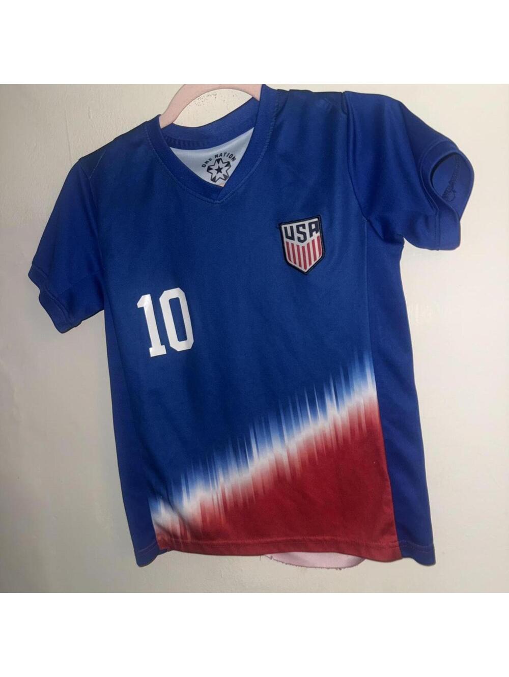 2024 United States kids National Soccer Team away jersey